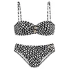 VIVANCE Bikini  bež / črna / bela