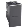 AXOLUTE TIPKALO 10A 1M ANTRACIT HS4005N