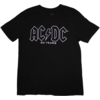 AC/DC Majica Logo History Black S