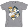 The Monkees Vinyl Heads Grey XL Majica