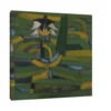 Canvas Slika na platnu White Blossom in the Garden, Paul Klee, Bez rama, 40 x 40 cm