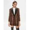 Pinko Suknjič Ginger 102481 A1EK Rjava Regular Fit