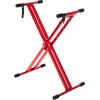 Revoltage DKS205 Double X Zložljivo stojalo za klaviaturo Red (Poškodovano)
