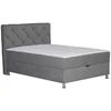 Box Krevet Black Diamond 140/200 cm , siva
