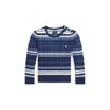 Otroški pulover Polo Ralph Lauren mornarsko modra barva, 312940988001