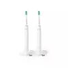 Električna zobna ščetka Philips Sonicare S3100 HX3675 / 13, dvojno pakiranje, bela + črna