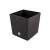 PROSPERPLAST PR DRTS400L-440U Saksija Rato Low 40x40x41cm Braon