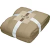 Odeja flis deluxe 130x180 soft 260gr PROMOCIJA - SVETLO RJAVA