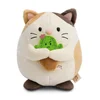 NICI pliš MyMochi Mačka Angy 27 cm s kaktusom