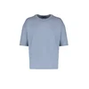 Trendyol Gray Basic 100% Cotton Crew Neck Oversize/Wide-Fit Short Sleeve T-Shirt