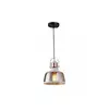 RUSTIK 94 VISILICA 1*E27 WHITE/COPER/COGNAC GLASS