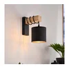 BRILAGI - Zidno svetlo NUBILA 1xE27/60W/230V braon/crna