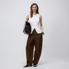 Reserved - Pantalone barrel kroja od lana