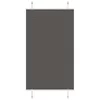 Plisirana roleta crna 80x150 cm širina tkanine 79,4 cm