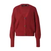VERO MODA Pletena jopa VMLEA temno rdeča