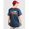 Santa Cruz X Stranger Things Eddie Slasher T-Shirt blue dusk