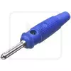 Banana 4mm Hirschmann Buela 20K plava