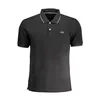 LA MARTINA Muška polo majica BPMP04-PK031_NERO_09999, Crna