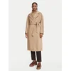 Weekend Max Mara Volneni plašč Resina 2625016102 Svetlo rjava Regular Fit