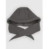 24 Colours 130815 Knitted Hood Scarf gray