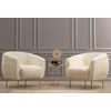 Atelier del Sofa Fotelja Eses 70x82x80cm Krem