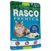RASCO Premium mačji vrečke sterilizirane, trska, spirulina - 85 g