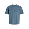 JACK & JONES Majica JJEDenver marine/bela