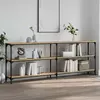 Konzolni stolić Sonoma hrast 200x29x75 cm Konstruirano drvo