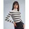 My fashion Pulover Pullover svetlo bež