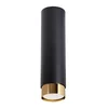 Sollux SL.1411 - Spot svetiljka NERO 1xGU10/10W/230V 22,5 cm crna/zlatna