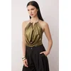 Trendyol Milla ženska bluza Tpraw26Bz00062, smeđa