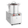 Royal Catering Gastronomski mlinček za sekljanje, mletje in rezanje mesa in zelenjave 1400 vrt/min 10 l 750 W