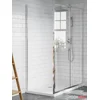 QUARTZ Tuš kabina Atlantis Ker, Providno staklo 6mm, Srebrni ram, 100x80x200cm