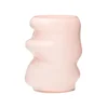 Hübsch Vaza dekorativna iz barvanega stekla 20 x 16 x 25 cm