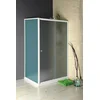 Drsna vrata AMADEO, 1100 mm, steklo BRICK - 5.00 - 24 - Vrata za nišo - Aqualine - AQUALINE RECTANGULAR SCREEN - 110.00 - Premična - 110 cm - 1850.00