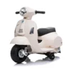 Vrabac Skuter za decu Vespa, Električni, Bela