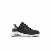 SKECHERS Ženske sportske patike Uno Shimmer away crne