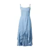 GUESS Poletna obleka MARINA moder denim