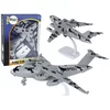 slomart LEAN TOYS Vojno letalo, sivo vojaško, UNITED figurica HW-605