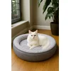Paws & Whiskers Krevet za ljubimce Bunny, 70x50x10 cm, Sivi