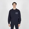 La Terra Muški duks Guido crewneck, Teget
