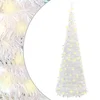 Umjetno božićno drvce 200 LED žarulja bijelo 210 cm