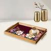 Aberto Design Poslužavnik TPEA9825 50 x 29 x 3.5 cm, Šareni