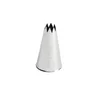 Pastry nozzle, D8, stainless steel, 11 mm - de Buyer