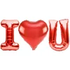 ARPEX Rdeč folijski balon I LOVE YOU za Valentinovo