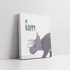 Cute&Cool HOME slika dino Be happy 25x20cm