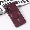Maska za telefon Magsafe Chrome za Samsung S931B Galaxy S25, Bordo