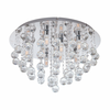 Eglo Almonte spot/8, led, g9, 8x3w, 8x360lm, ip44, hrom/kristali