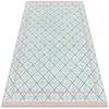 Decormat Zunanja preproga Modre črte 60x90 cm
