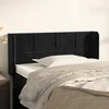 vidaXL vidaXL Vzglavje z ušesi črno 103x16x78/88 cm žamet, (20793429)